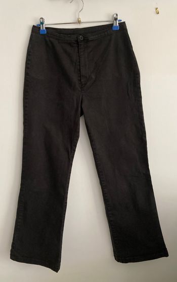 pantalon jambes droites noir Ober