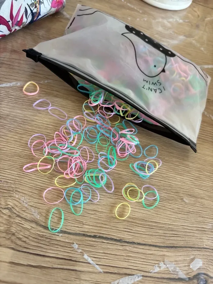 Élastique en plastique, multicolore n° 174 - photo numéro 2