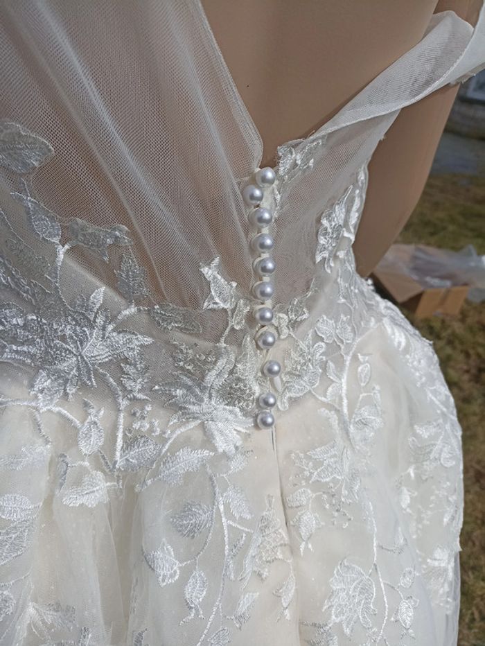 Robe mariée taille 38 - photo numéro 4