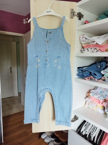 Salopette bebe fille