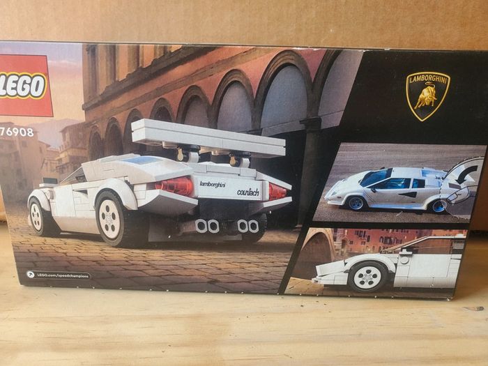 Lego Speed Lamborghini blanche. - photo numéro 2