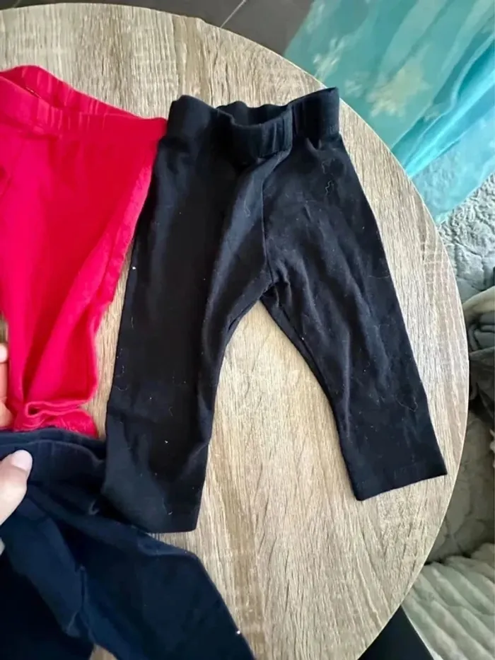 Lot 7 leggings fille 6 mois - photo numéro 7