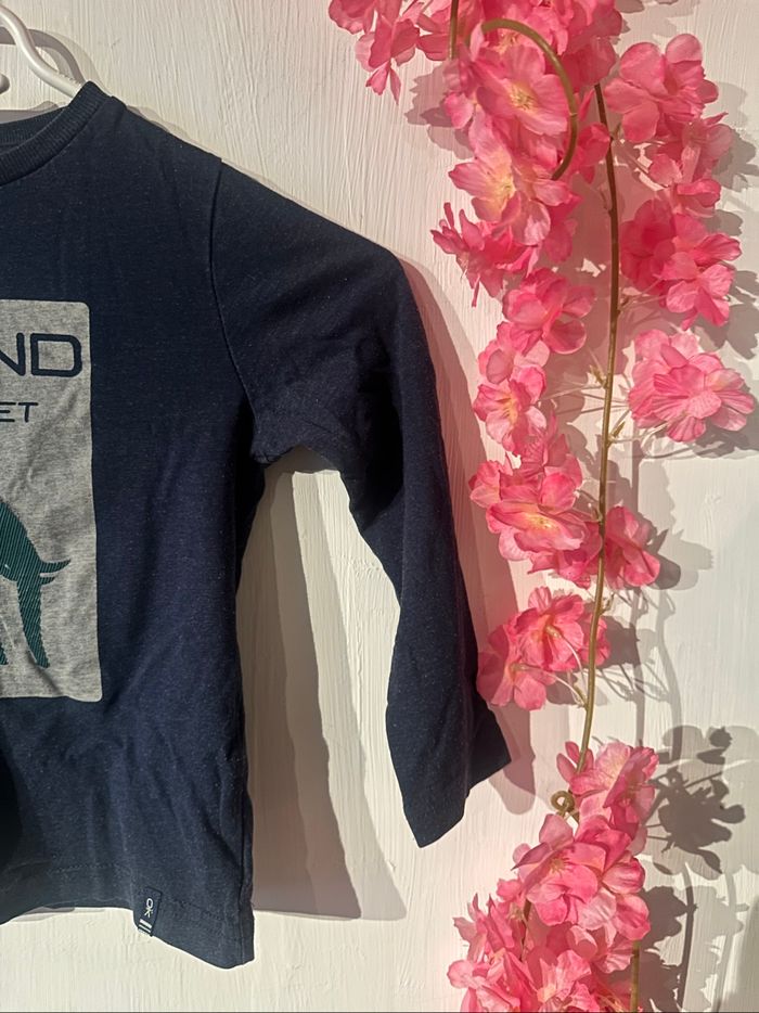 T-shirt manche longue Okaïdi taille 3 ans - photo numéro 3