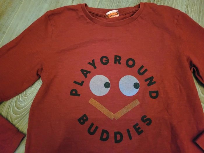 Tee-shirt rouge ML Tape à l'œil 10 ans - photo numéro 2