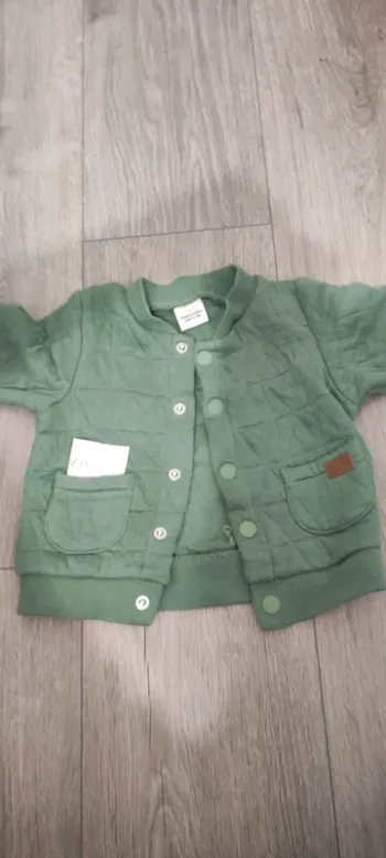 Veste gilet tape à l'oeil kaki