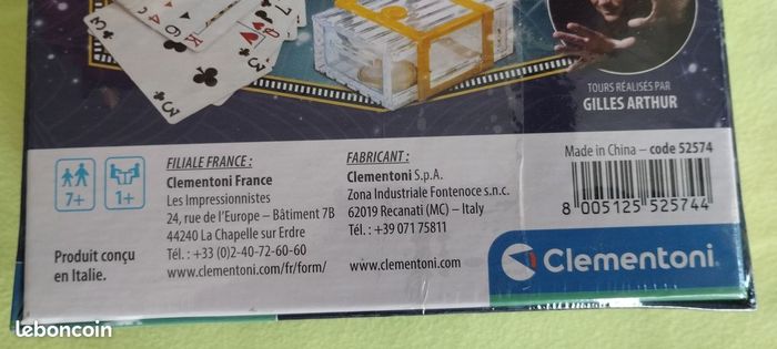 Jeux Neuf mes tours de magie Clementoni - photo numéro 4