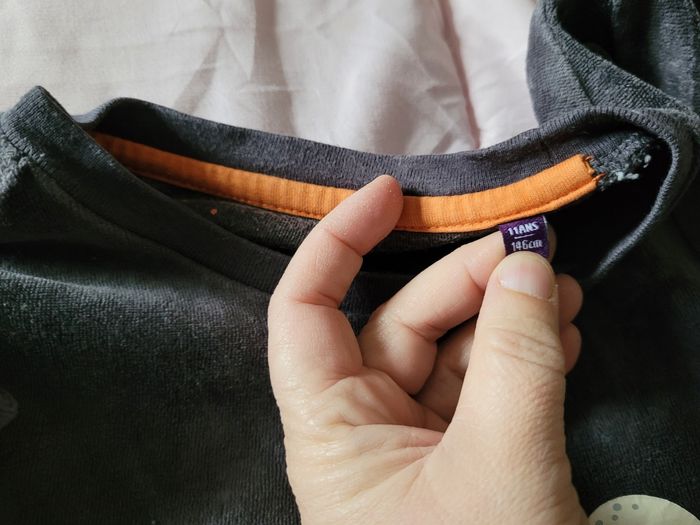 pyjama velour sergent major 11ans (8e) - photo numéro 4