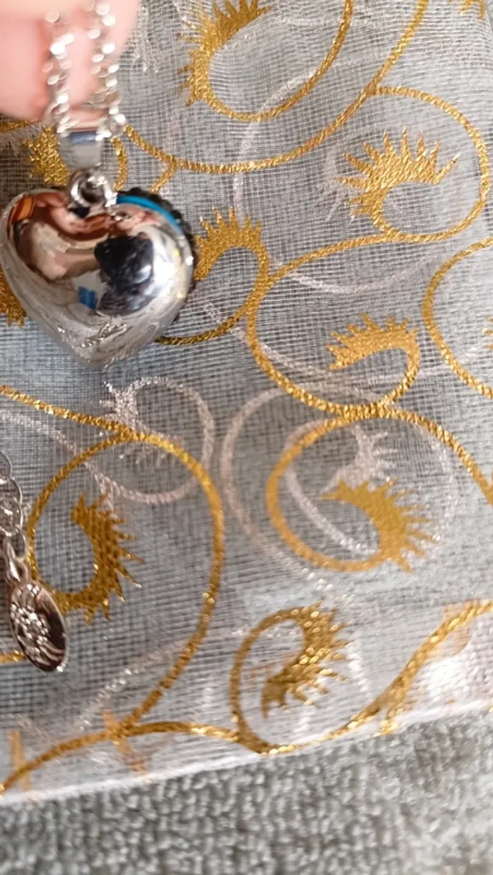 Chaîne et pendentif Strass - photo numéro 5