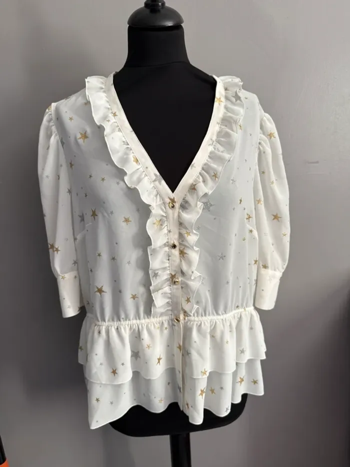 Magnifique blouse Chokolat