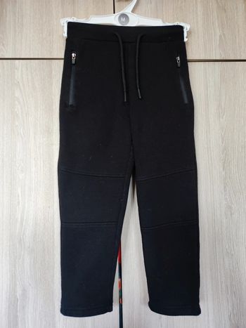 Pantalon noir epais hiver 6 - 7 ans