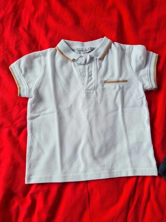 Lot polos et t-shirt été 4 ans Marque NPO - photo numéro 3