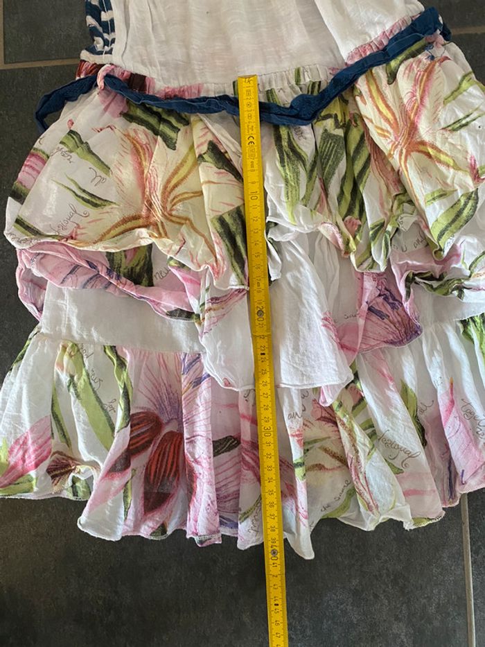 Robe Desigual marine / fleurie Taille 38 - photo numéro 8