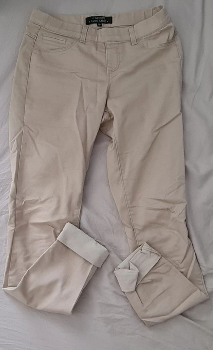 Pantalon beige