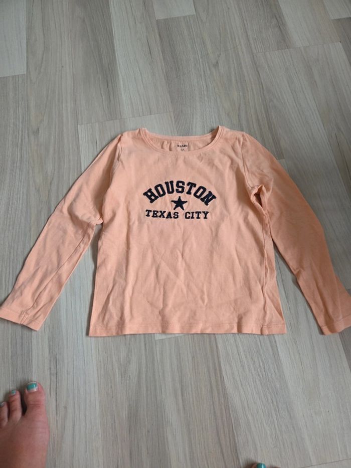 Polo manches longues taille 5 ans kiabi