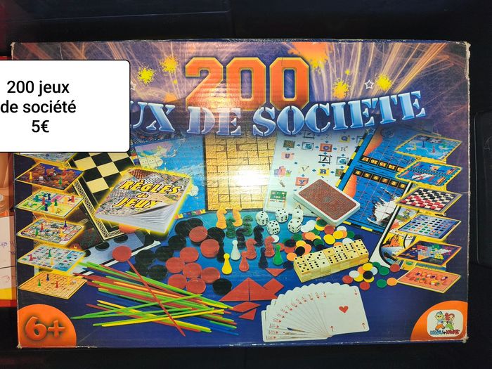 200 jeux de société