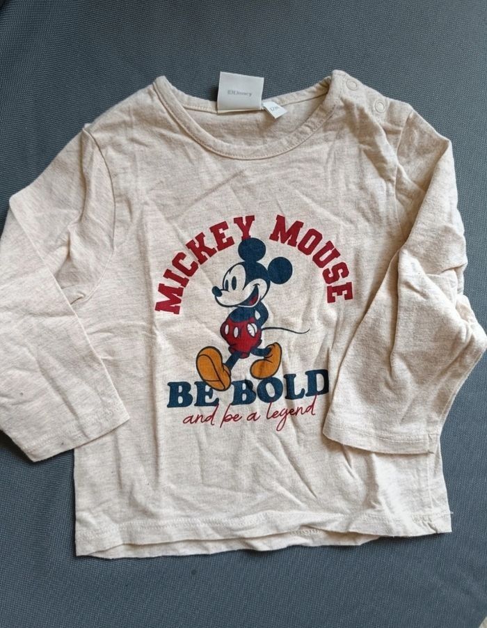 T-shirt manches longues Mickey - photo numéro 2