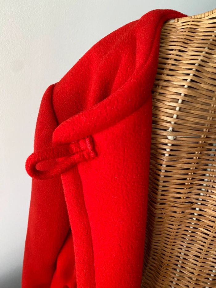 Veste vintage Casablanca par Hélène Racine rouge taille 36/38 fabrication française à Marseille - photo numéro 9