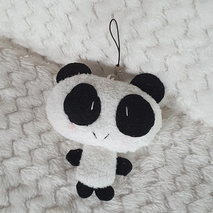 Petit strap porte clé peluche panda japon