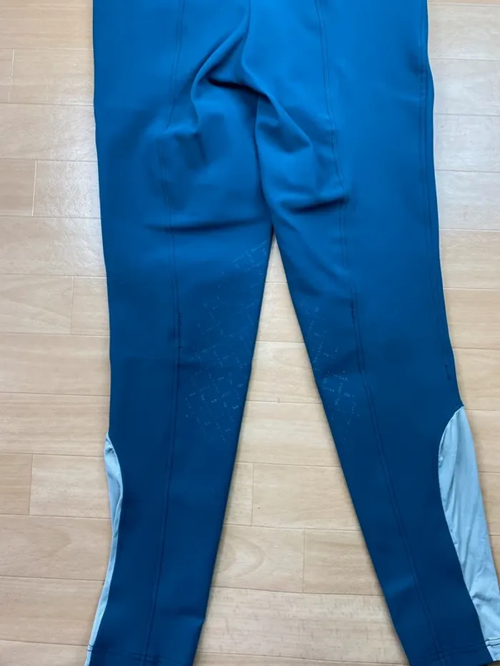 Pantalon d’équitation Mr Castle – Bleu – Taille 34 - photo numéro 6