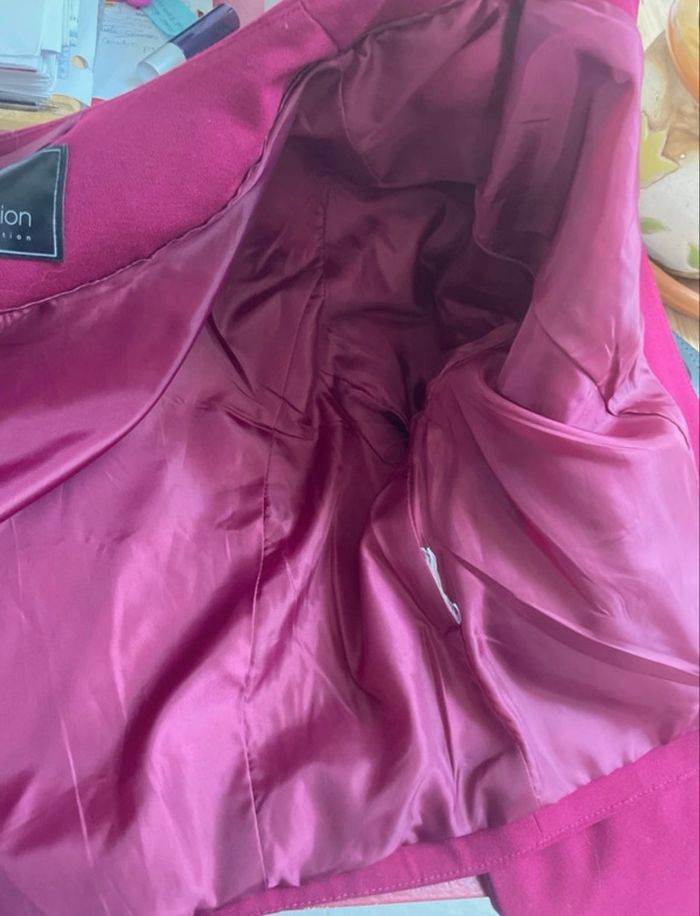 Veste boléro rouge bordeaux - photo numéro 7