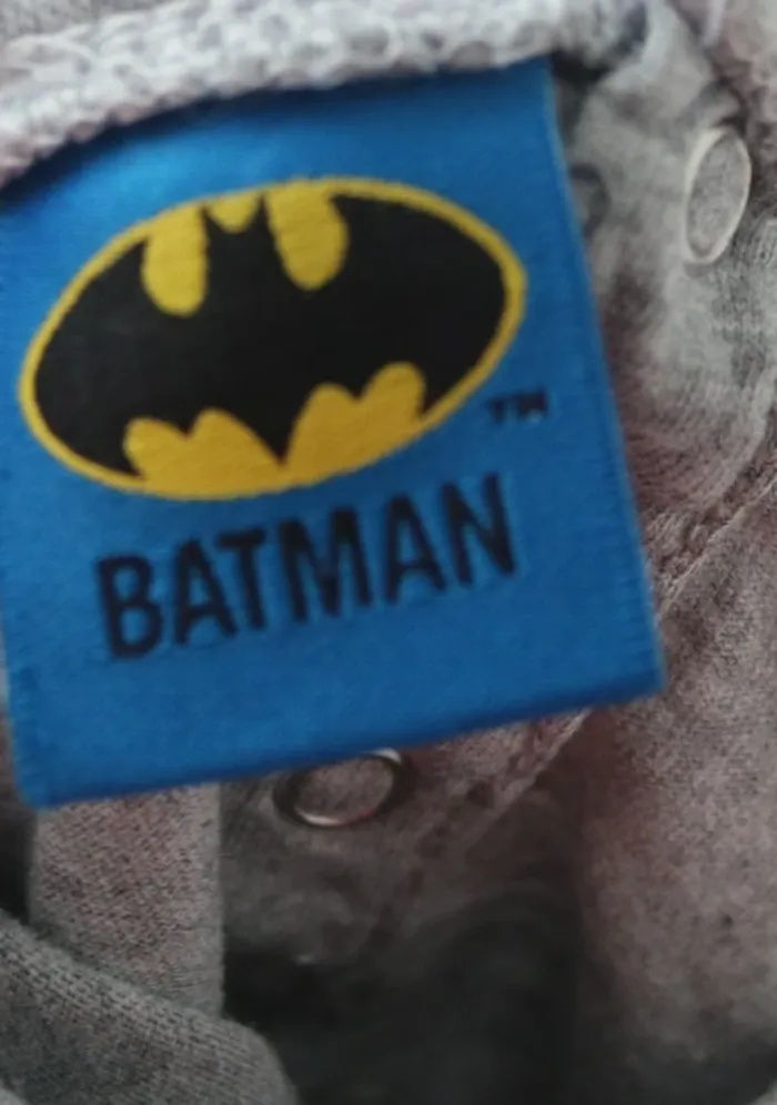 Ensemble haut Batman, jogging Gémo et gilet Mon premier Major 6 mois - photo numéro 9