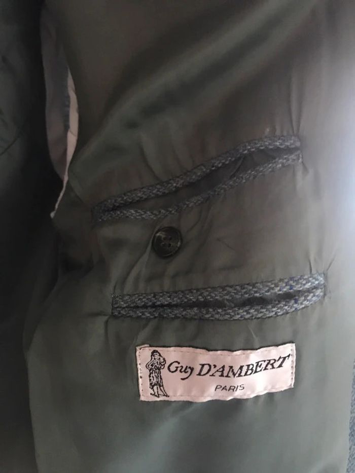 🌟Splendide veste costume Guy d’ambert 52 54 en pure laine vierge🌟 - photo numéro 3