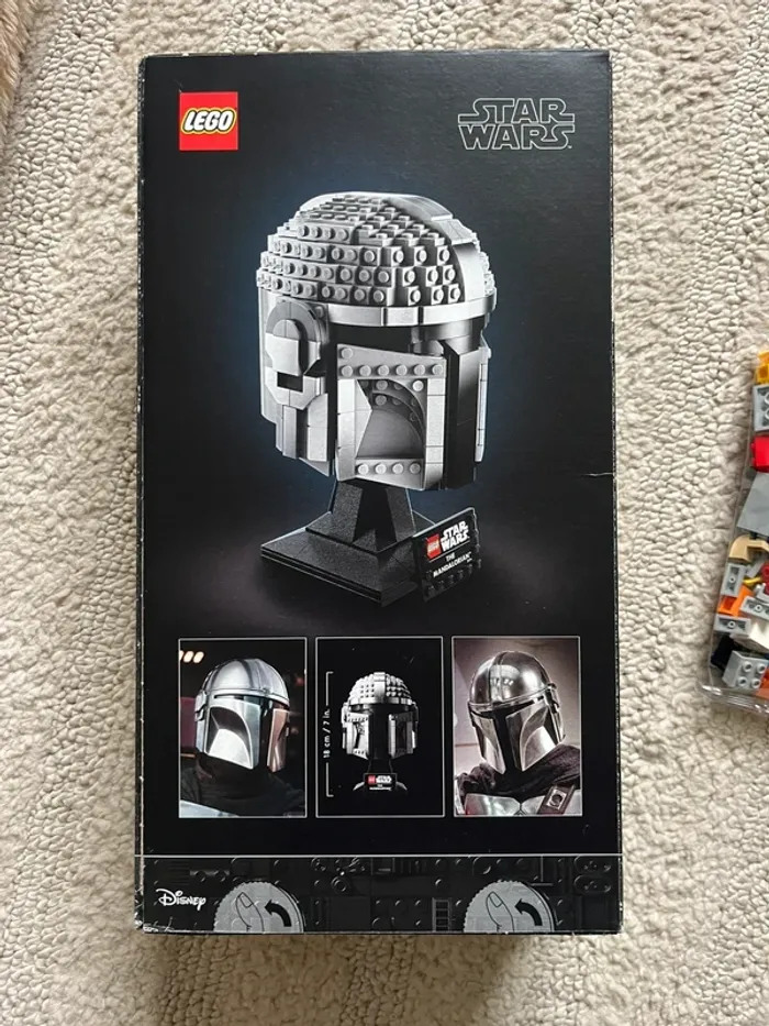 Lego - Casque The Mandalorian 75328 - Star Wars - kit lumière led - photo numéro 15