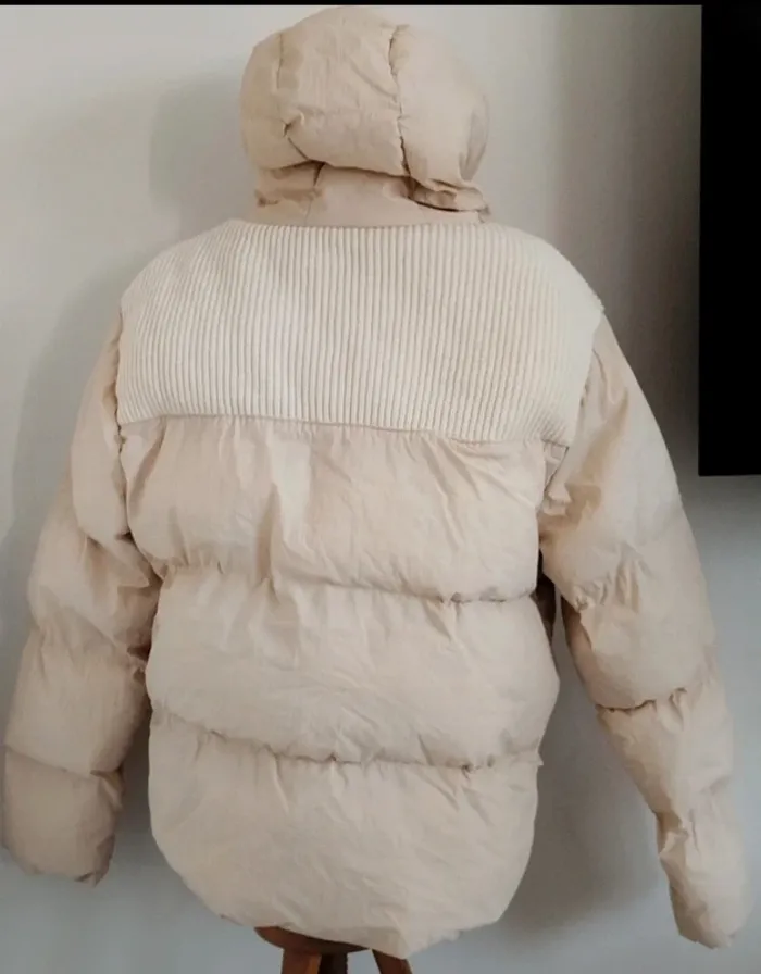 Doudoune à capuche crème Ikao taille 2XL - photo numéro 3