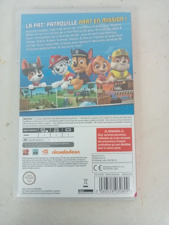 Jeu vidéo - Nintendo Switch - juego - videospiel - videogioco - Paw Patrol - photo numéro 4