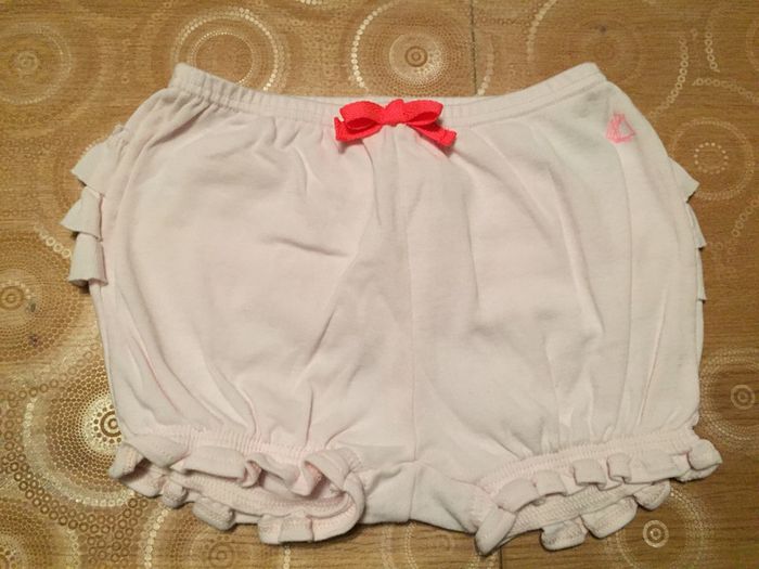 Bloomer bébé fille, Petit Bateau. 12 mois