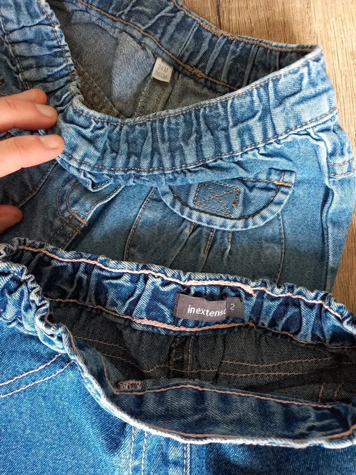 Lot de 2 jeans 2 ans - photo numéro 3