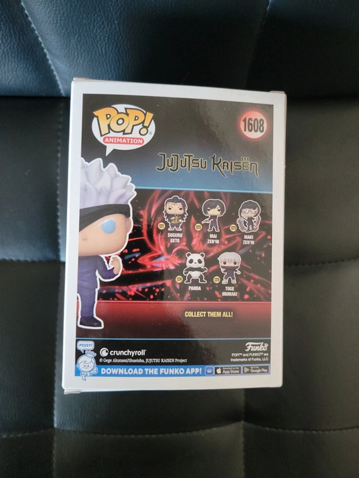 Funko Pop ! Satoru Gojo 1608 SDCC 2024 - photo numéro 3