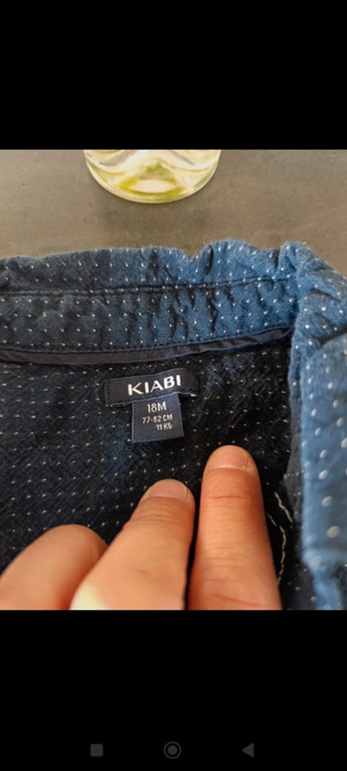 Chemise kiabi 18 mois - photo numéro 2