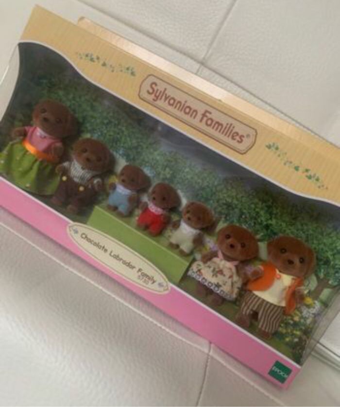 Chocolate labrador family 5730 sylvanian families