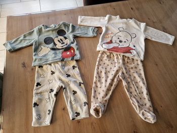 Lot de 2 pyjamas 2 pièces 12 mois
