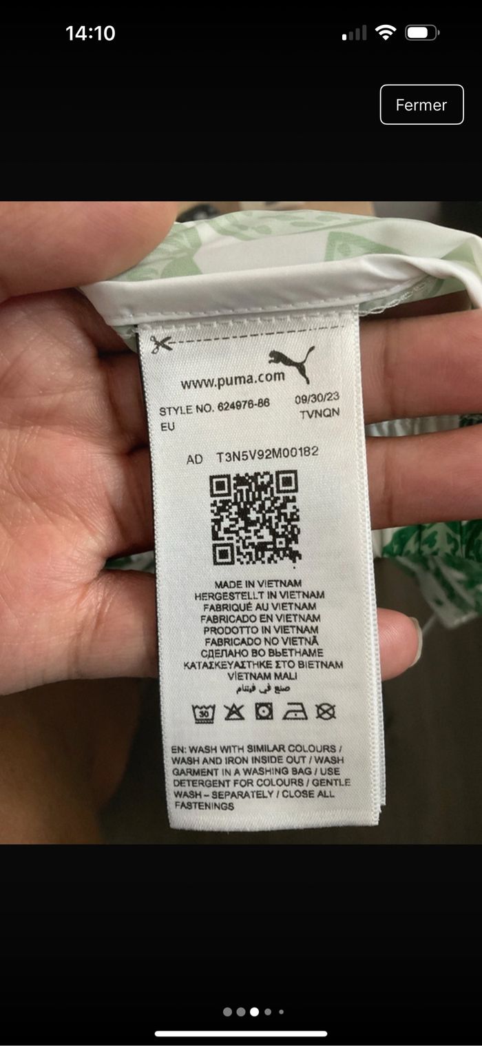 Veste puma - photo numéro 3
