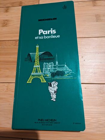 Guide michelin paris