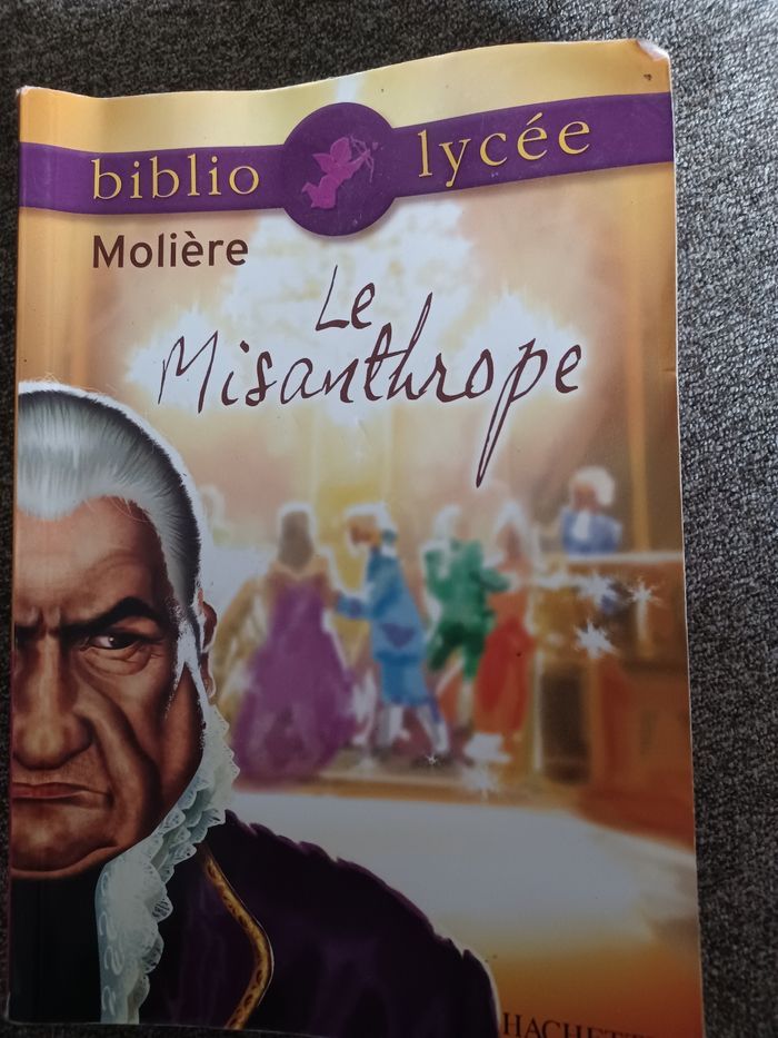 Livre de poche bibliolycee molliere  le Misanthrope