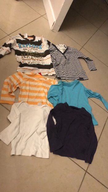 Lot 6 manches longues