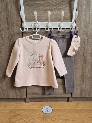 Vêtement Bébé Fille - Ensemble - 23 mois
