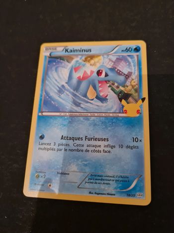 Carte pokémon Kaiminus 18/25
