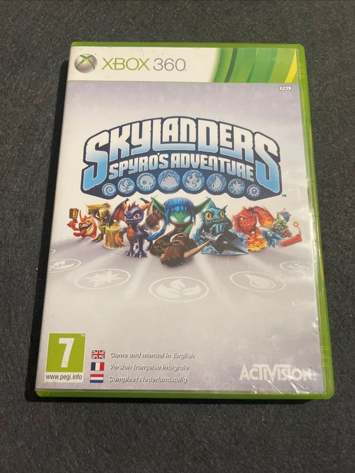 kylanders Spyro's Adventure Jeu Xbox 360 Complet FR - photo numéro 1