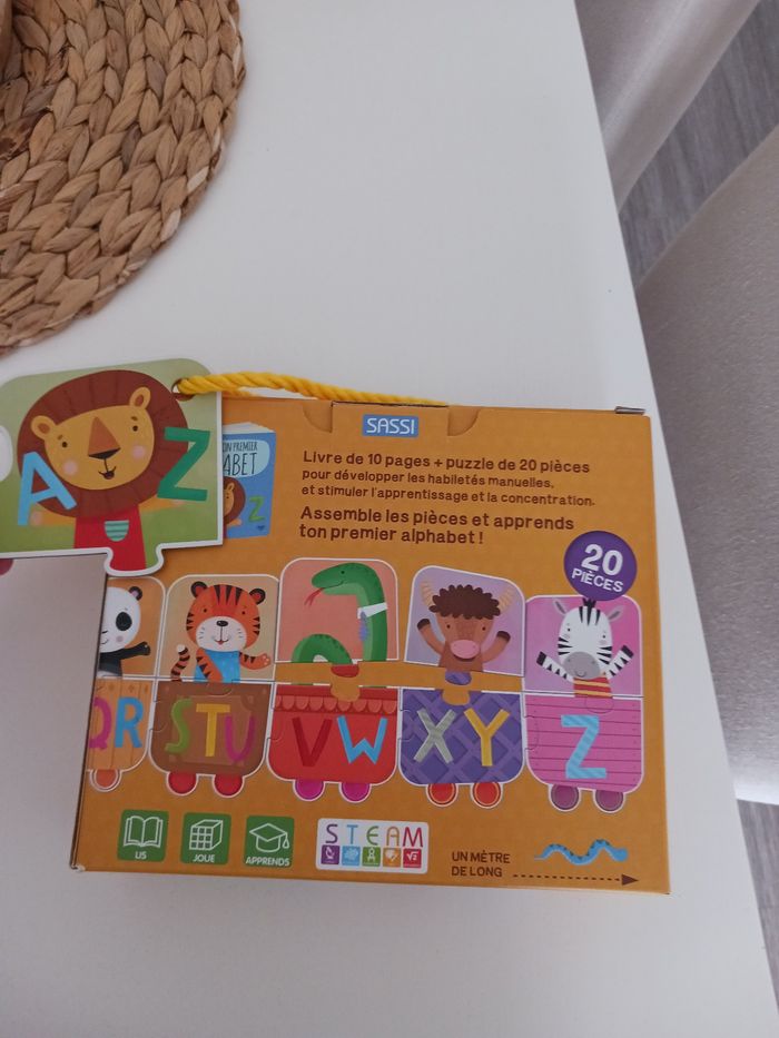 Puzzle apprends ton premier alphabet - photo numéro 2