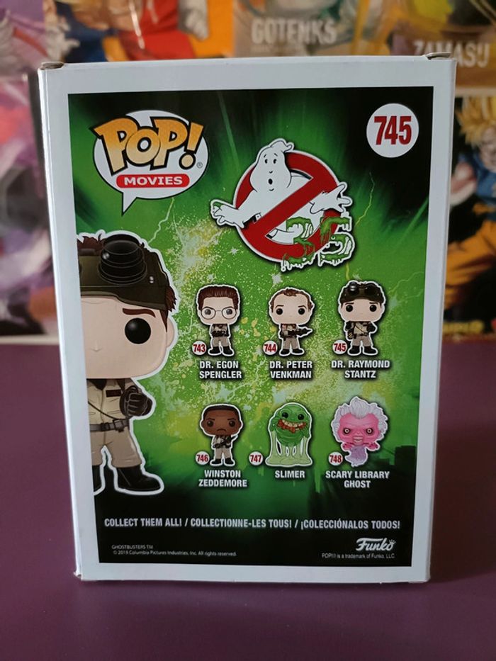 Figurine Funko Pop Dr. Raymond Stantz 745 Special 35 ans Ghostbuster Neuf - photo numéro 3