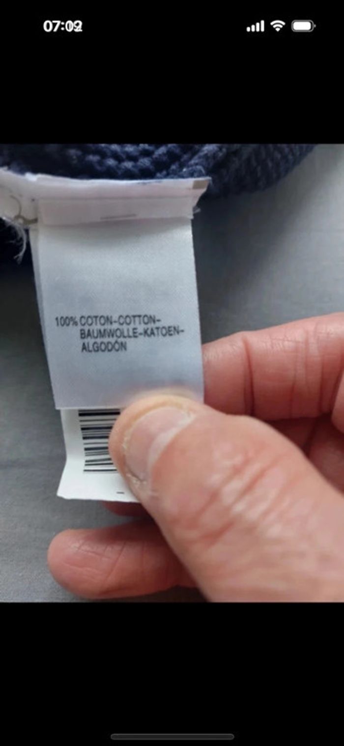 Pull manches courtes Cyrillus taille M - photo numéro 4