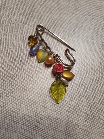 Broche pampilles