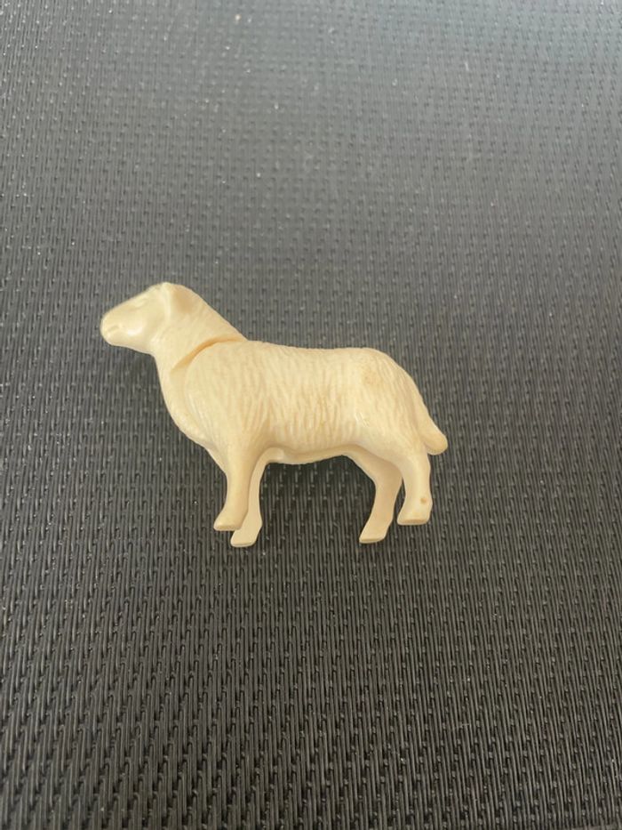 Playmobil lot 2 figurines moutons 1 marron + 1 blanc animaux de la ferme arche de Noé - photo numéro 7