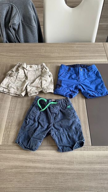 Lot de short