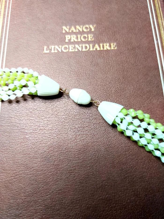 Magnifique collier sautoir multirangs en perles - photo numéro 3