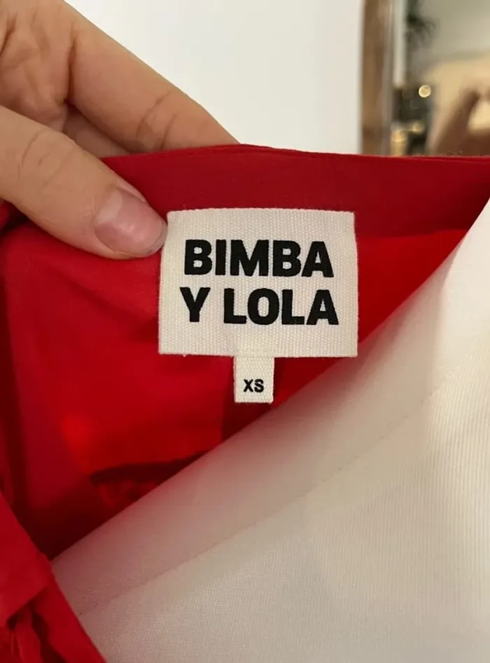Blouse fluide rouge Bimba Y Lola - photo numéro 5